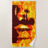 Hula Dancer Strandlaken (Voorkant)