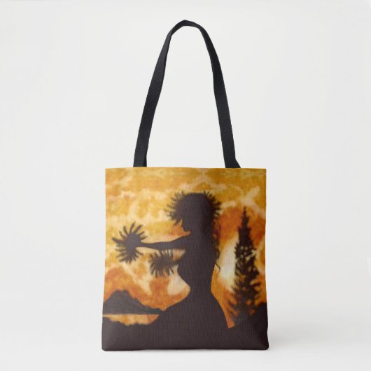 Hula Dancer Tote Bag (Voorkant)