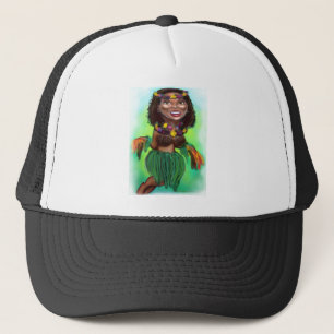 Hula Dancer Trucker Pet