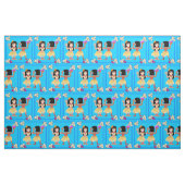Hula Dancers Print op stof (Fat Quarter)
