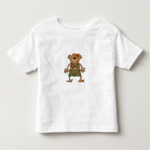 Hula Dancing Monkey Kinder Shirts