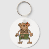 Hula Dancing Monkey Sleutelhanger (Voorkant)