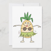 Hula Dancing Pineapple Kaart (Voorkant)