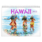 HULA-DANKERS MET VLOEISJEUS-OVAL JPEC, HAWAII KALENDER (Hoes)