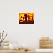 Hula Danser  Poster (Keuken)