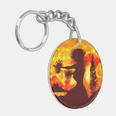 Hula danser sleutelhanger (Voorkant Links)