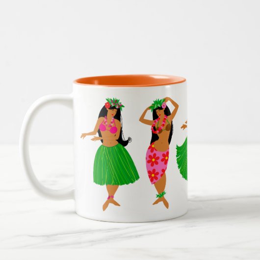 Hula danseressen mok (Links)