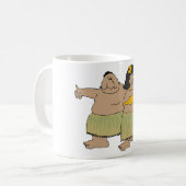Hula Dansers Koffiemok (Voorkant links)