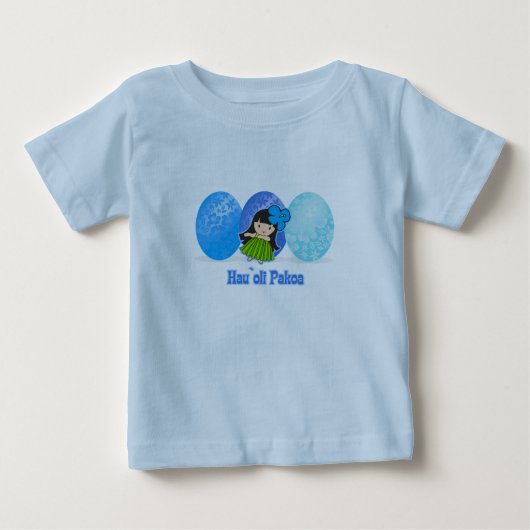 Hula Girl Easter Kinderen T-shirts (Voorkant)