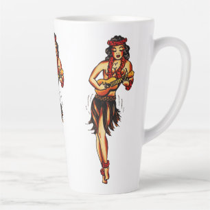 Hula girl - Hawaii Latte Mok