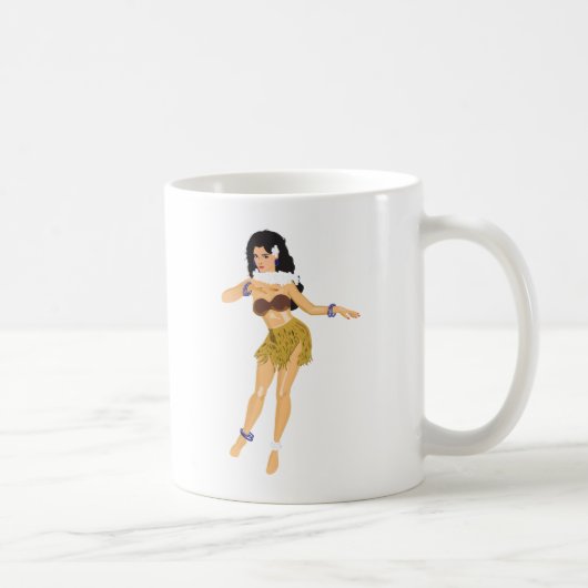 Hula Girl Koffiemok (Rechts)