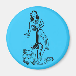 Hula Girl Magneet