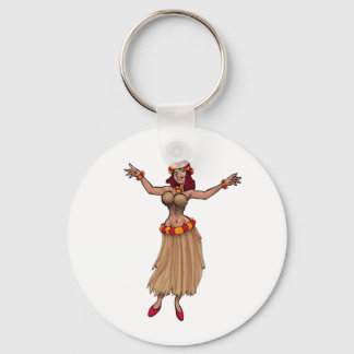 Hula Girl Sleutelhanger