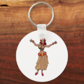 Hula Girl Sleutelhanger (Voorkant)