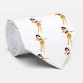 Hula Girl Stropdas (Opgerold)