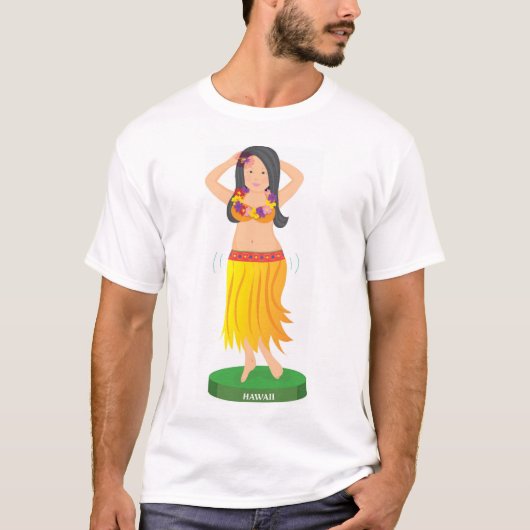 Hula Girl T-shirt (Voorkant)