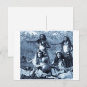  Hula Girls uit het gebied Hawaï Briefkaart (Voorkant / Achterkant)