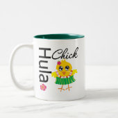 Hula Hawaii Chick Tweekleurige Koffiemok (Links)