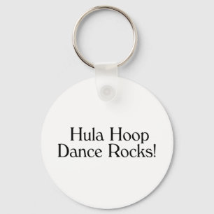 Hula Hoop Dance Rocks Sleutelhanger