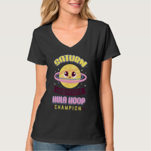 Hula Hoop Danser Gymnastische Trainer Hooping Enth T-shirt