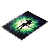 Hula Hoop Girl; Cool Notitieboek (Linkerzijde)