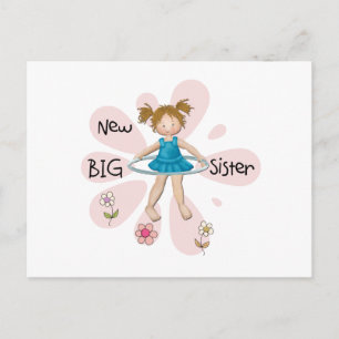 Hula Hoop New Big Sister Briefkaart