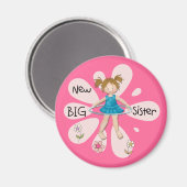 Hula Hoop New Big Sister Magneet (Voorkant / Achterkant)
