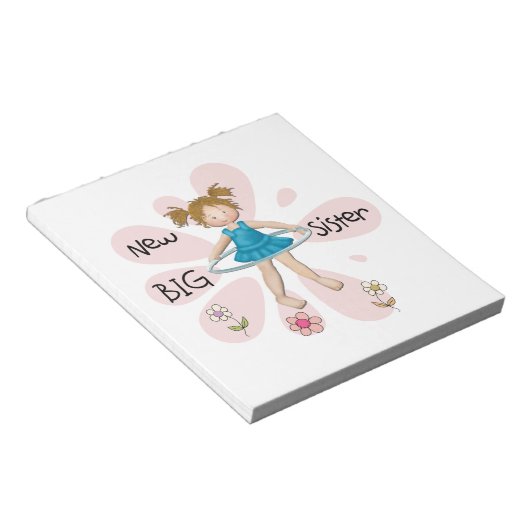 Hula Hoop New Big Sister Notitieblok (Schuin)