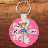 Hula Hoop New Big Sister Sleutelhanger (Voorkant)