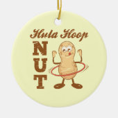Hula Hoop Nut Keramisch Ornament (Voorkant)