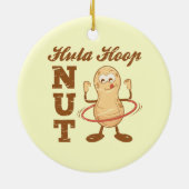 Hula Hoop Nut Keramisch Ornament (Achterkant)