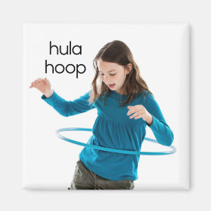 Hula Hoop Refkoelkast Magnet