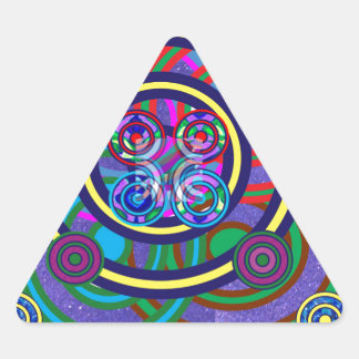 Hula Hoop Ronde Kleurrijke Cirkels Sticker