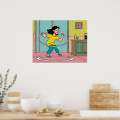 Hula Hoop - Speelgoed van Kind Poster (Keuken)