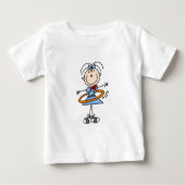 Hula Hoop Stick Figuur T-shirts en cadeautjes (Voorkant)