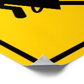 Hula Hoop Zone Highway Poster (Hoek)