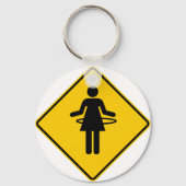 Hula Hoop Zone Highway Sleutelhanger (Voorkant)