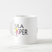Hula Hooper Girl Koffiemok (Voorkant links)