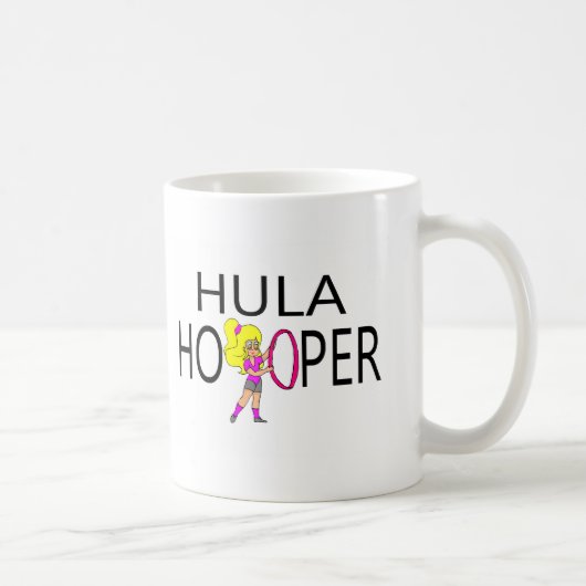 Hula Hooper Girl Koffiemok (Rechts)