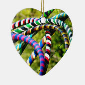 Hula Hooping in Style Keramisch Ornament (Rechts)