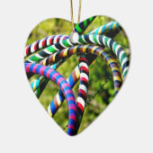 Hula Hooping in Style Keramisch Ornament (Links)