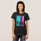 Hula Hooping Meisjes Dansen Met Gewogen H T-shirt (Voorkant volledig)