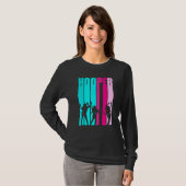 Hula Hooping Meisjes Dansen Met Gewogen H T-shirt (Voorkant volledig)