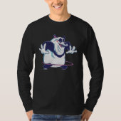 Hula Hooping Panda Bear Sarcastic Cute Panda T-shirt (Voorkant)