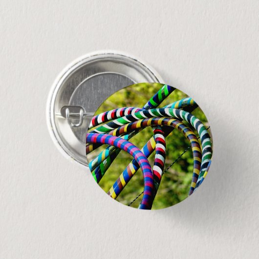 Hula Hoops Ronde Button 3,2 Cm (Voorkant /achterkant)