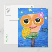 Hula Hoot Briefkaart (Voorkant / Achterkant)