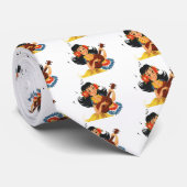 Hula Hula Girl Stropdas (Opgerold)