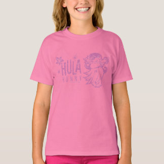 Hula Hunny T-shirt voor 1-kleurenmeisjes