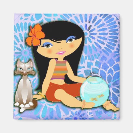 HULA IS PUUR KOEL MAGNEET (Voorkant)