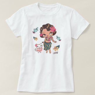 Hula Lulu Dancing Tee Shirt